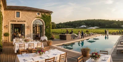 gastronomie bistronomique, événements prestigieux et séjour apaisant près de Bordeaux.