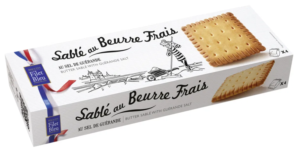 Filet Bleu – Biscuits bretons pur beurre (Bretagne, France)