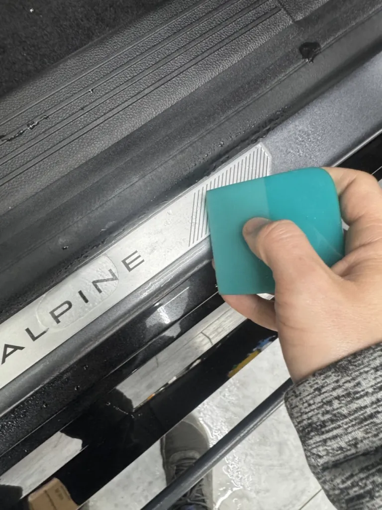 Protection seuil de porte Alpine A290 PPF