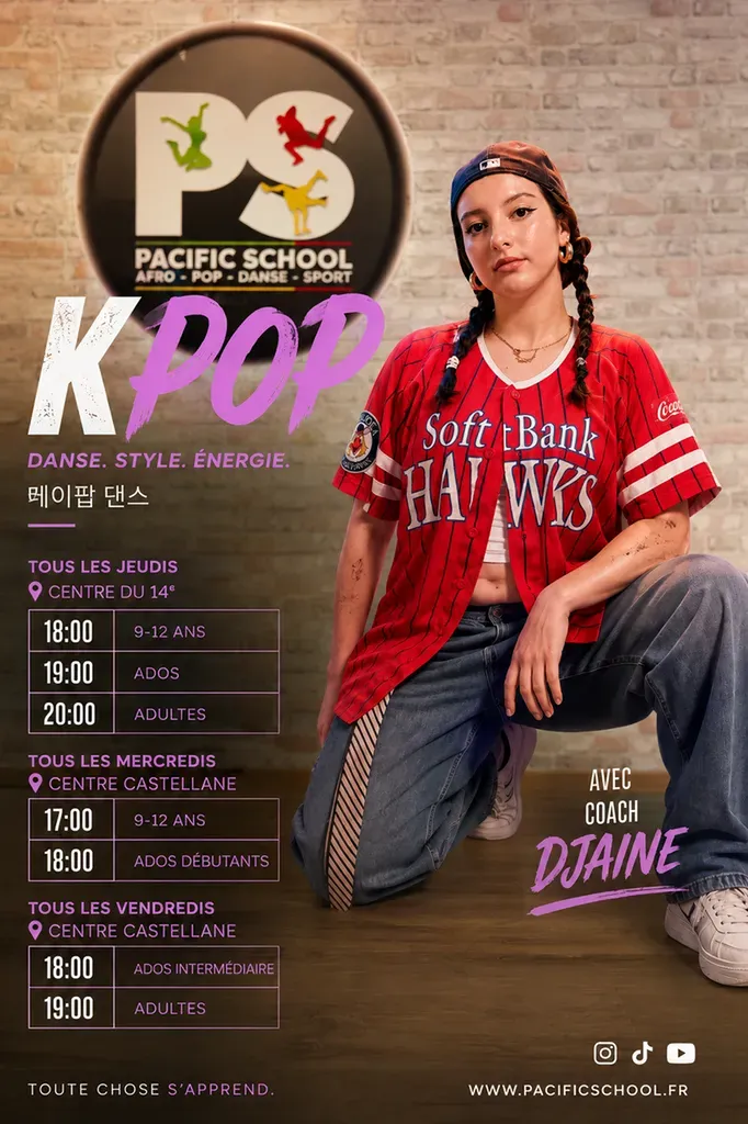 Apprenez les chorégraphies K-Pop à Marseille 14e – Cours adultes avec Djaine