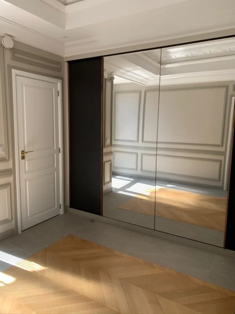 placard coulissant portes miroir sur mesure sur arcachon