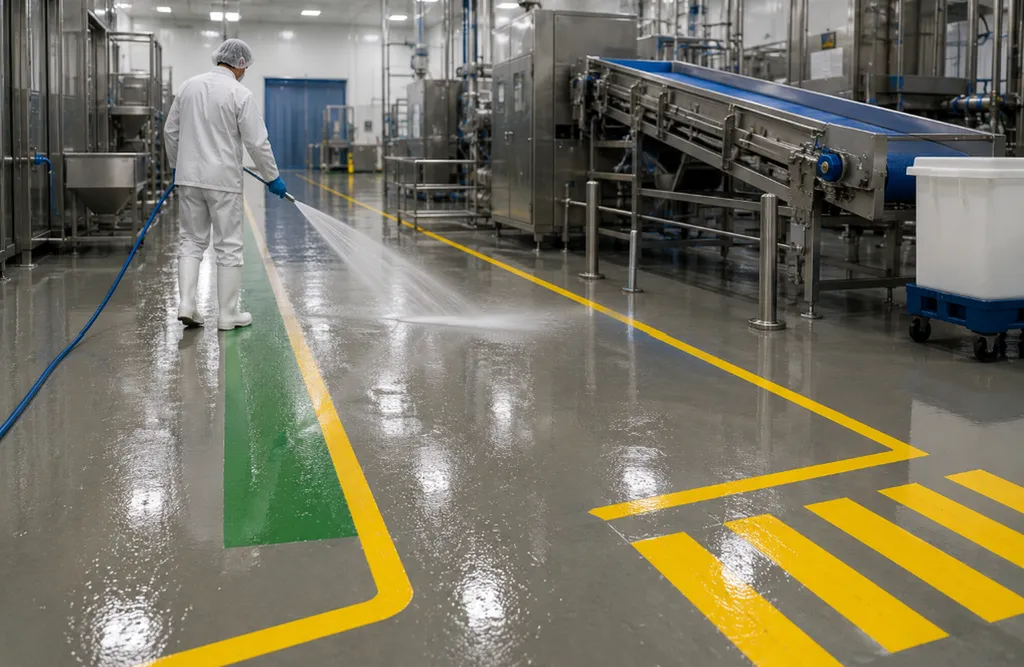 Marquage au sol industrie agroalimentaire