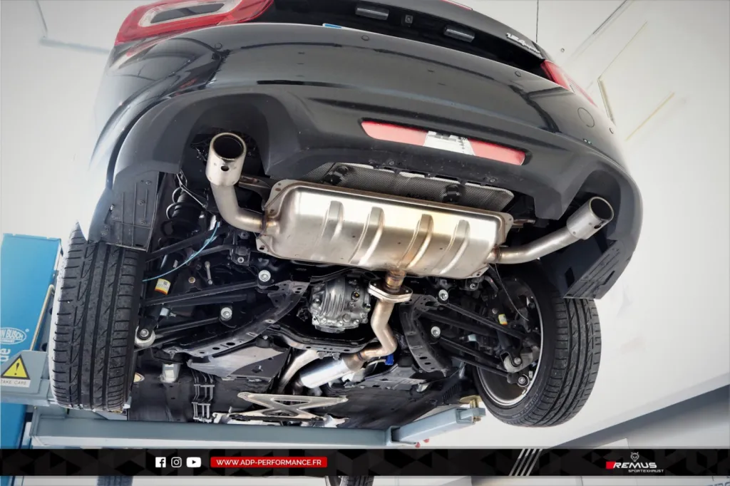 Ligne d'échappement (silencieux) Remus Montpellier - Fiat 124 Spider - ADP Performance