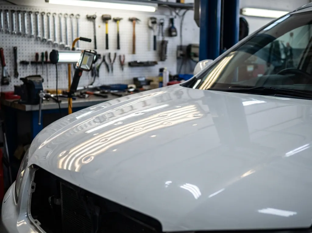 Réparation carrosserie débosselage sans peinture impacts grêle bosses parking chocs légers technique professionnelle préservation peinture origine à Marseille Bouches-du-Rhône