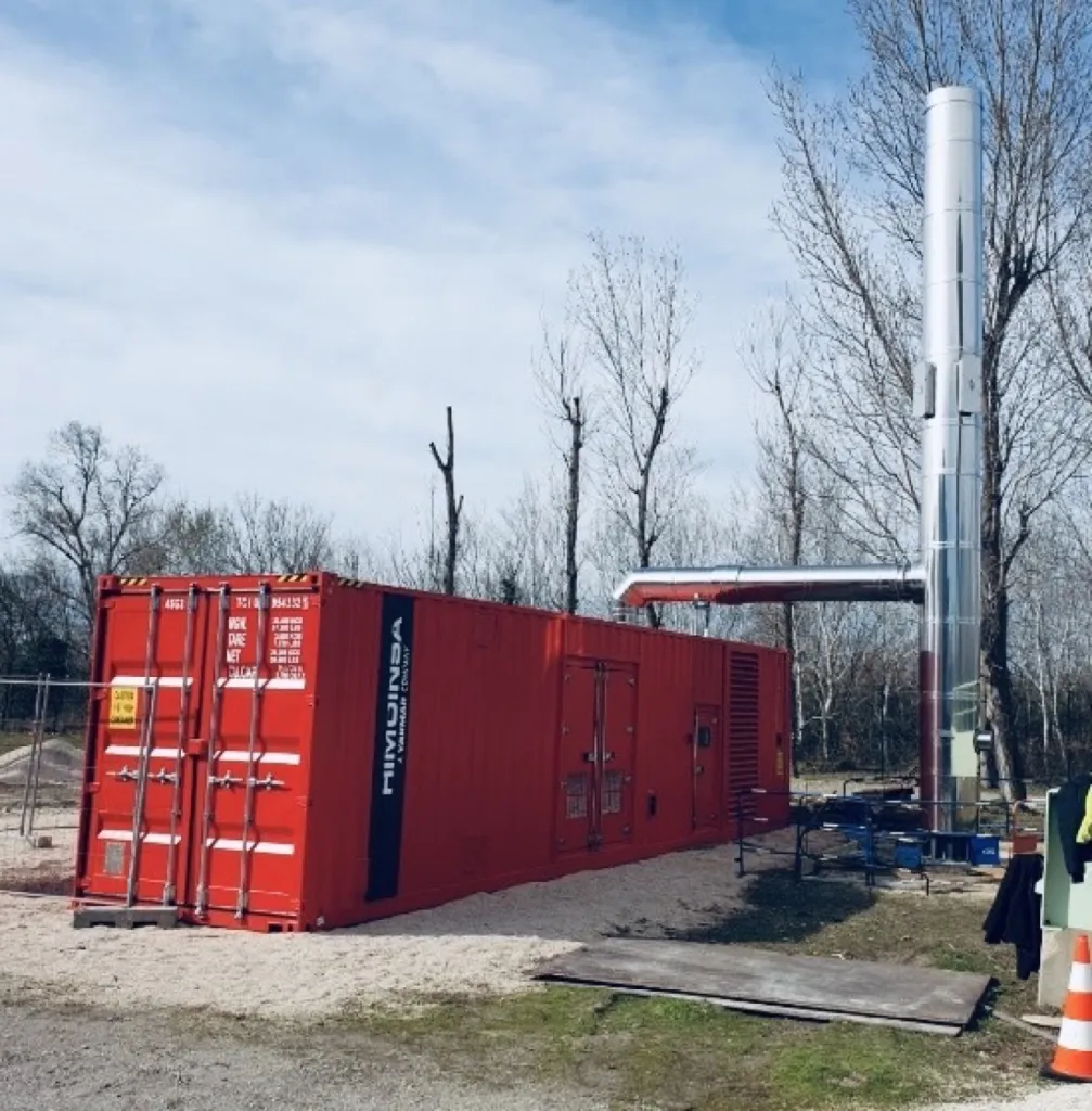 Livraison d'un Container de groupe électrogène 2000 Kva à Fos sur Mer