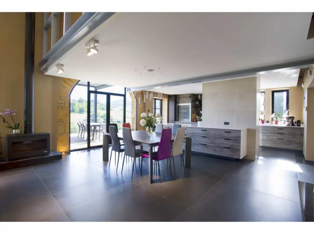 photographe d'architecture maison de particulier aménagement intérieur de l'ancien cuvage