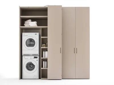 Solution et aménagement pour buanderie chic à Bandol