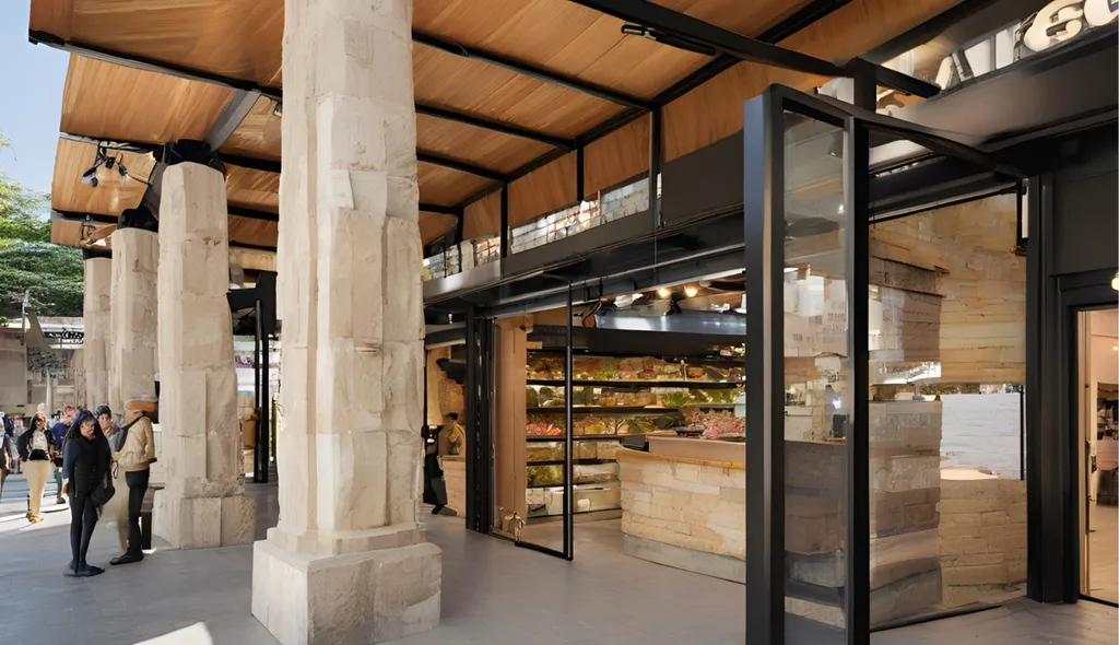 Réhabilitation du marché couvert de Nuits-Saint-Georges (Côte-d’Or), avec modernisation des espaces et adaptation aux usages actuels