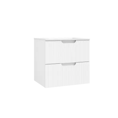 Meuble de salle de bain moderne avec tiroirs spacieux à Mont-Saint-Aignan, proche de Rouen 76.