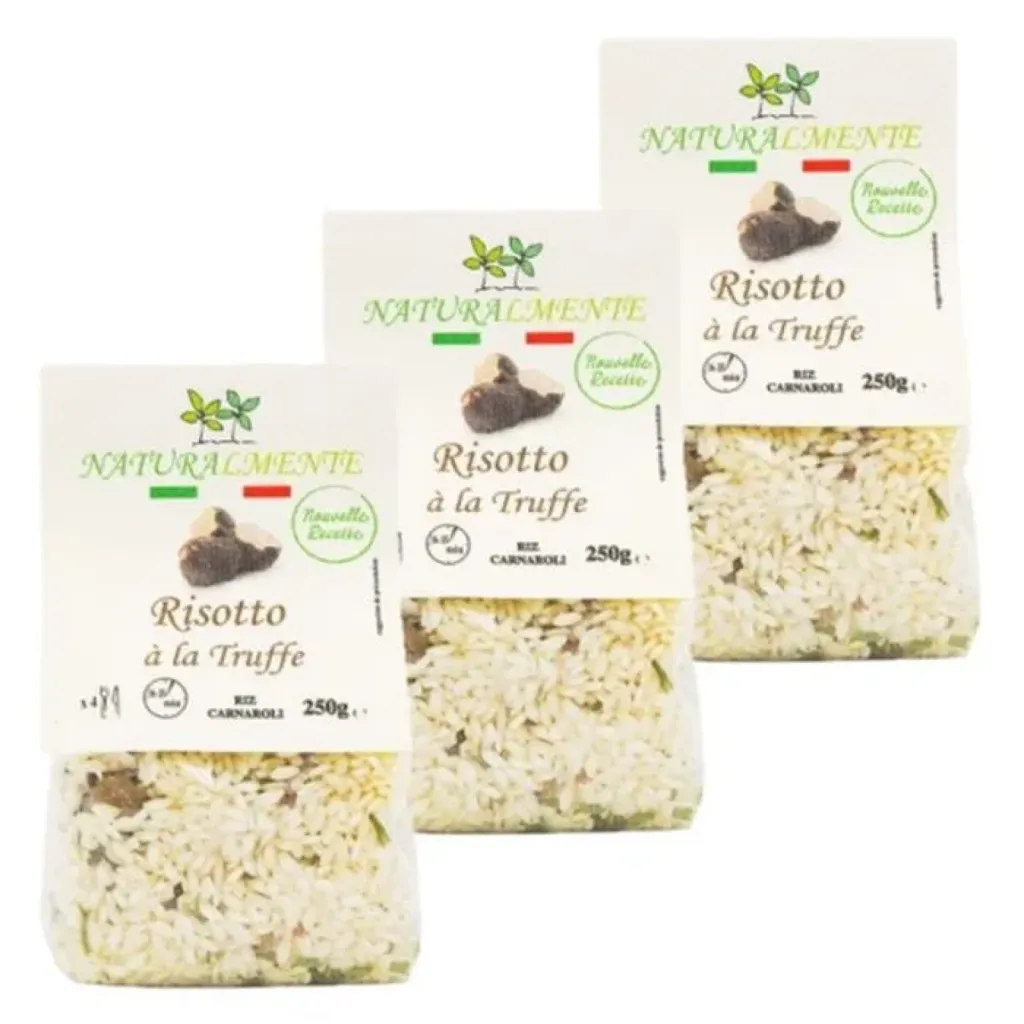 Naturalmente – Risotti italiens prêts à cuisiner (Italie) Naturalmente – Risotti italiens prêts à cuisiner (Italie)