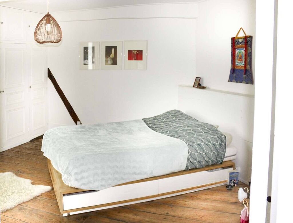 3 grandes chambres avec parquet