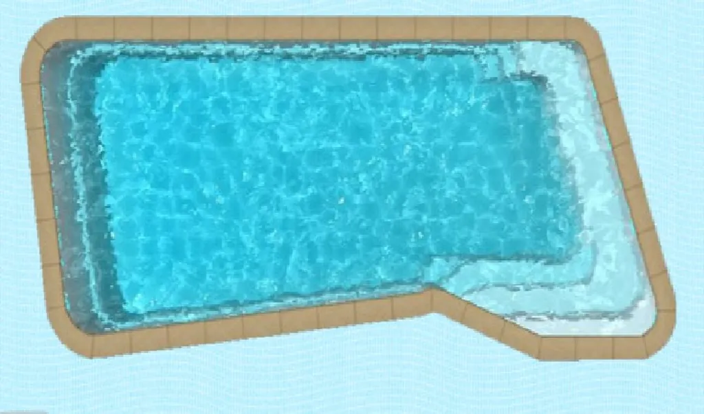 PISCINE COQUE TWIST 10 - 10M x 4M