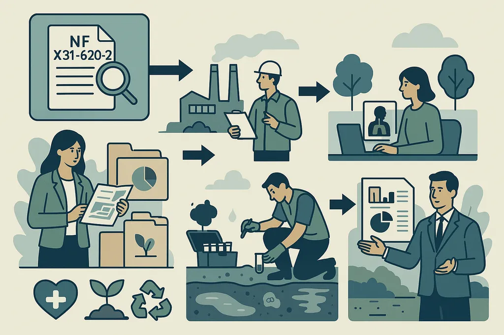 La norme NF X31-620-2 : un cadre méthodologique pour la gestion des sites et sols pollués