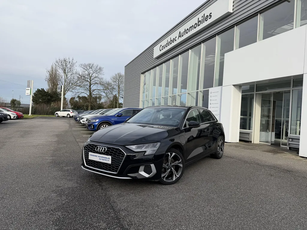 Audi A3 d'occasion près du Havre : Hybride rechargeable, faible kilométrage, disponible chez Caudebec Automobiles