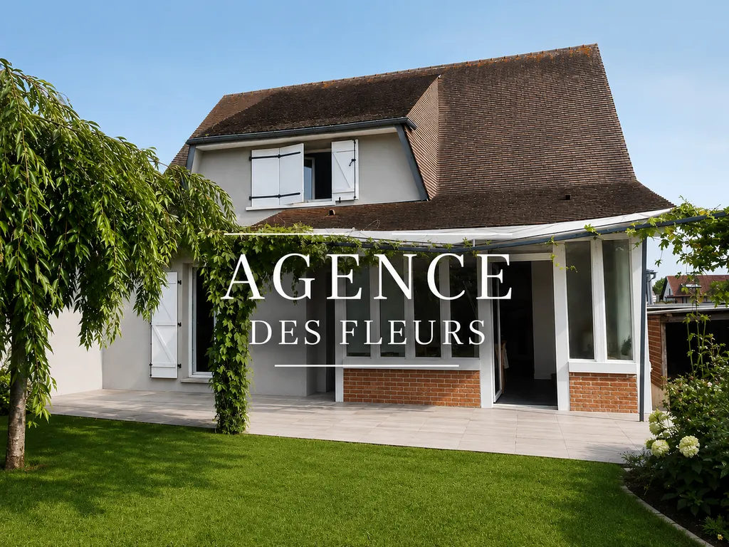 À vendre, belle maison familiale de 160m² sur un terrain de 968m² située à CRQUEBEUF-SUR-SEINE 27340