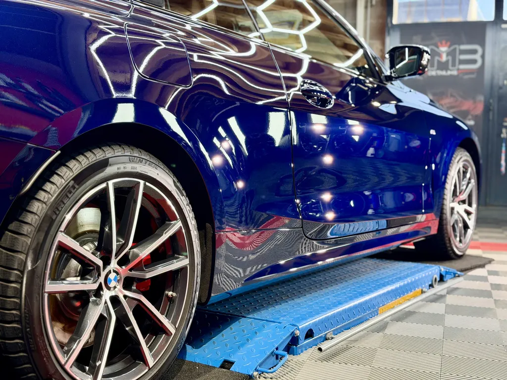 BMW 440i Cabriolet – Traitement céramique haut de gamme à Vaugneray (Ouest Lyonnais)