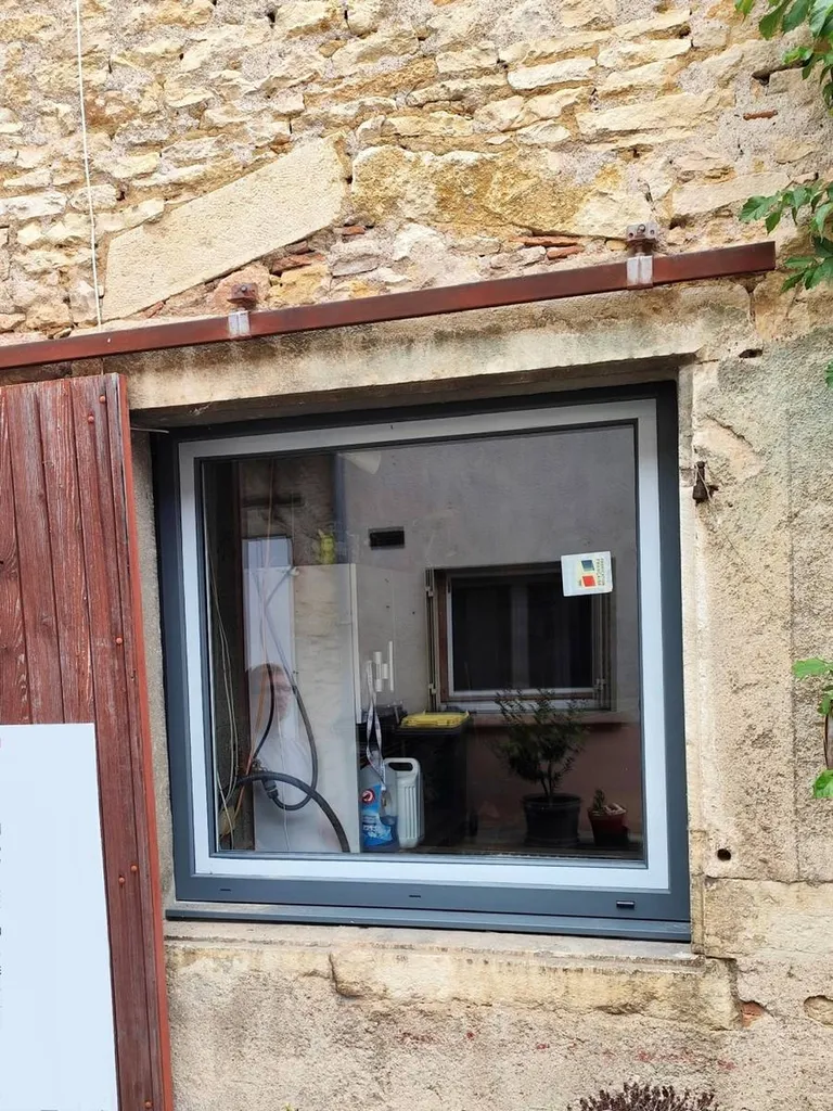 Fenêtre pvc bicolore