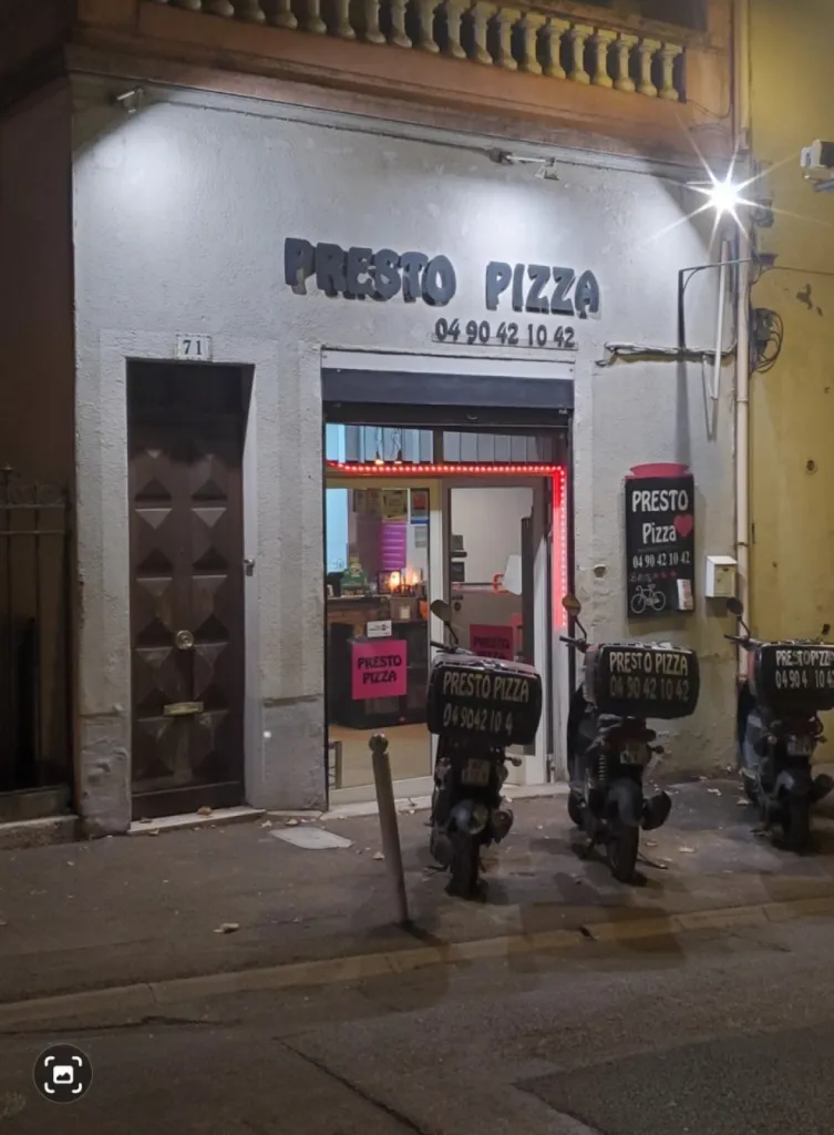 ouvert 7/7 dès  17h15  pizzeria salon de provence 