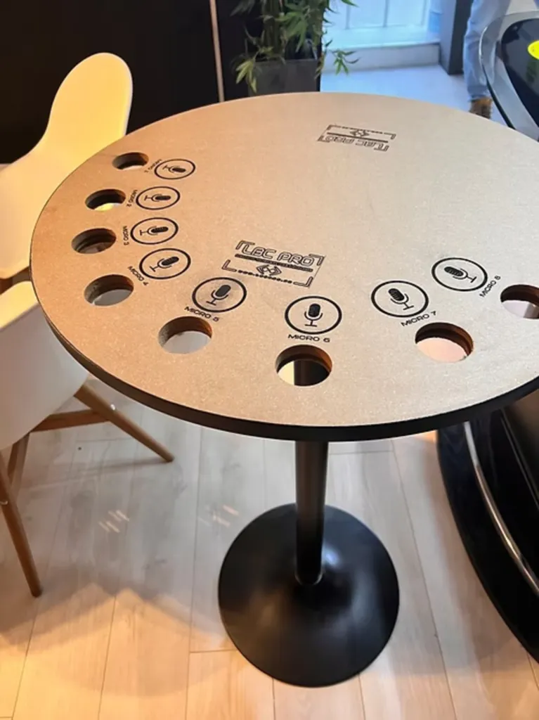 TABLE HAUTE MICRO EVENEMENTIEL