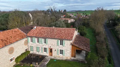 Rénovation de toiture à Gaillac sur maison en pierre