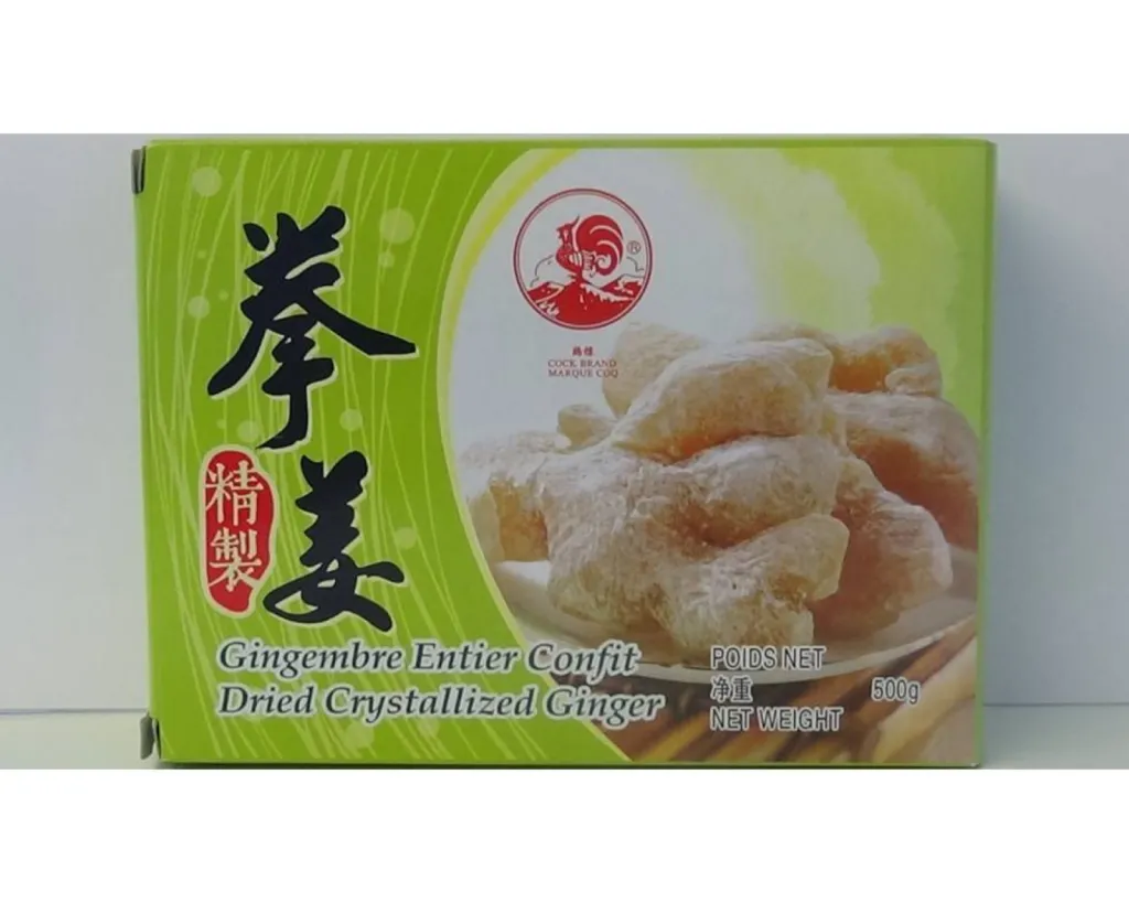 Gingembre confit à Montpellier le Crès et Cabestany