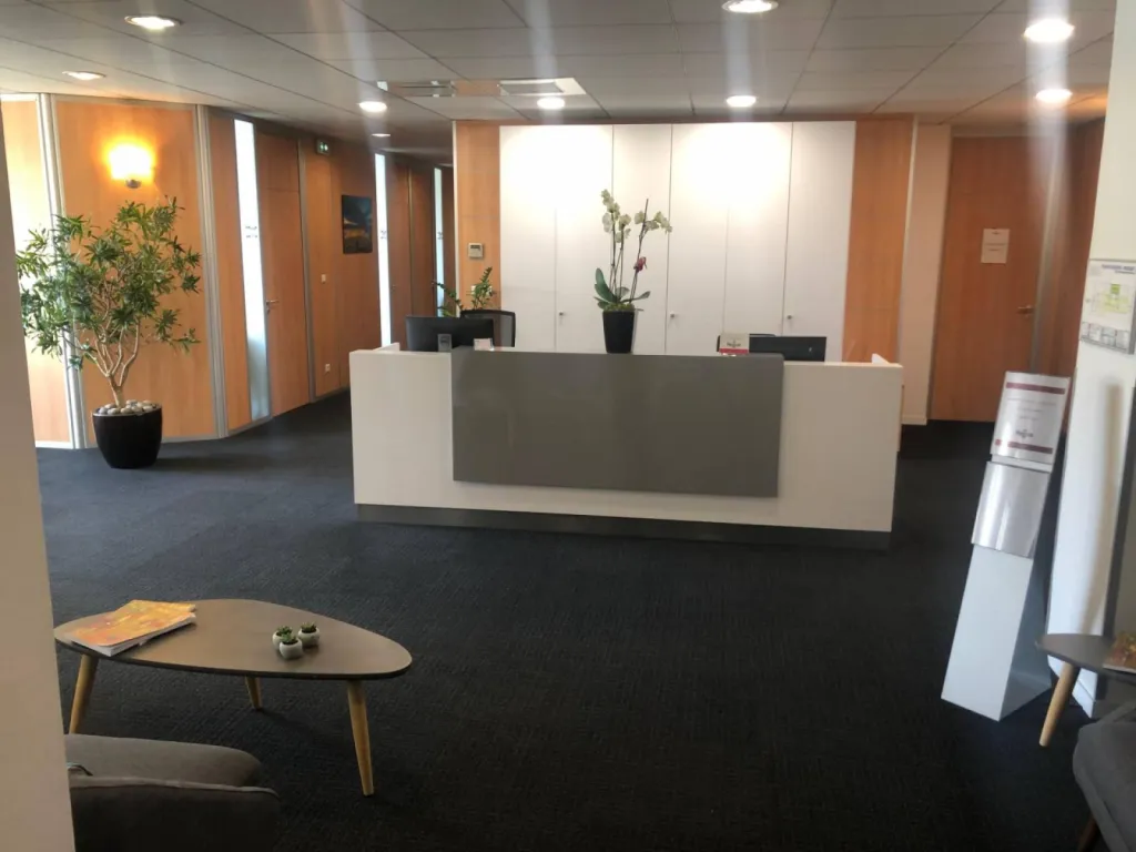 Accueil et salle d'attente.