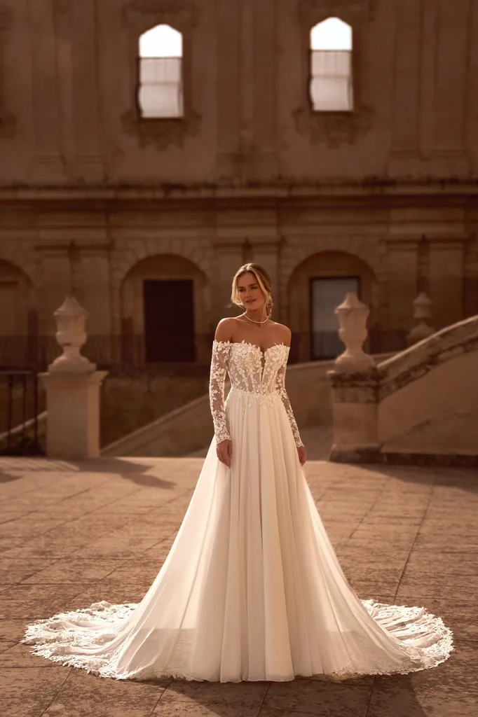 Robe de mariée en mousseline Marseille centre ville 