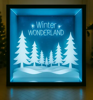 décor de Noël PICTIZ pour votre Arbre de Noël d’entreprise à Marseille