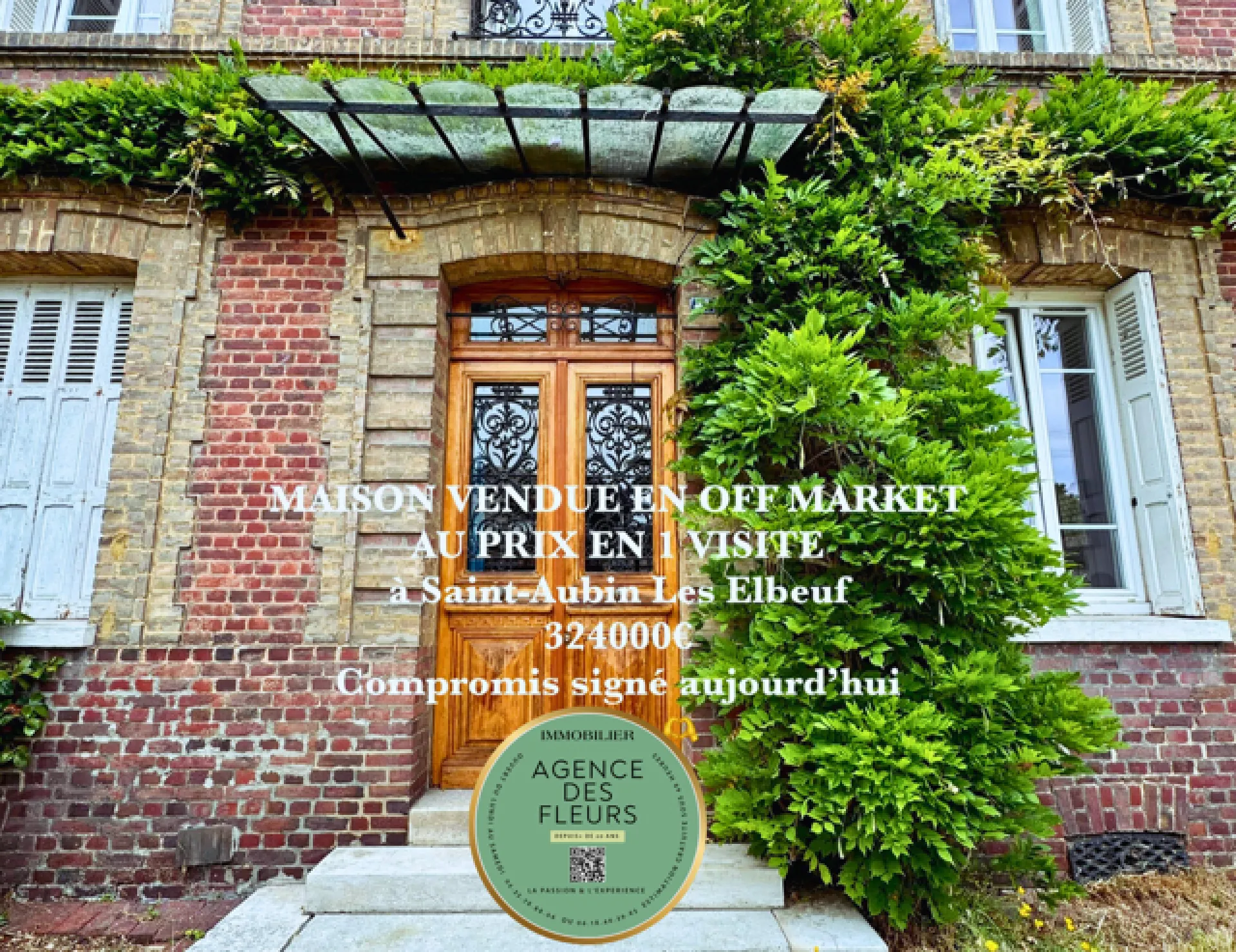 A SAISIR Maison de Maître de 150 m² SUR 767 m² DE TERRAIN SUR LA COMMUNE DE SAINT AUBIN LES ELBEUF 76410