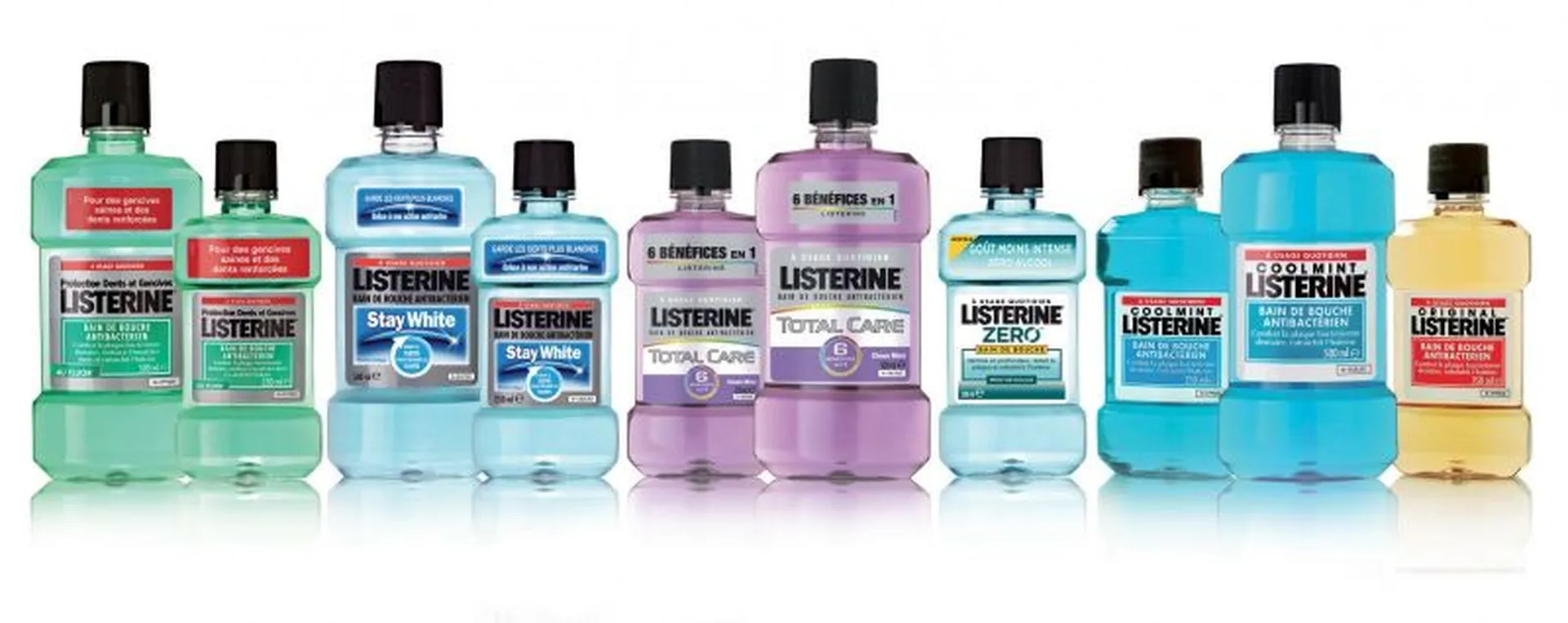 listerine gamme