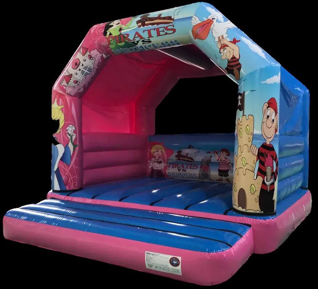 Château gonflable Pirate Princesse en vente à Paris et partout en France 