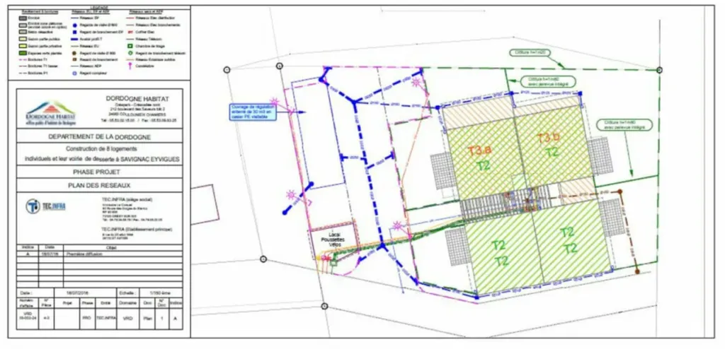 Construction de logements collectifs à SALIGNAC EYVIGUES