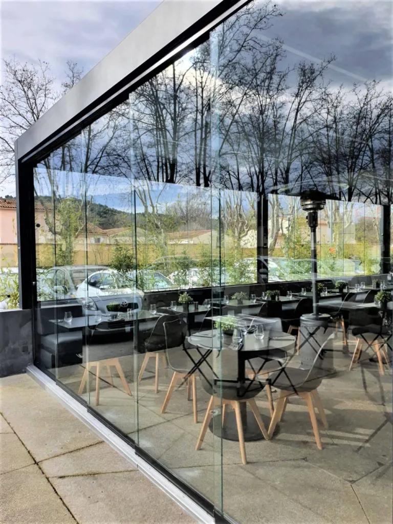Lames rétractables pergola bioclimatique installation aix en provence