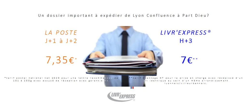 Petit prix Livr'Express® à Lyon (exemple CGV 2020)