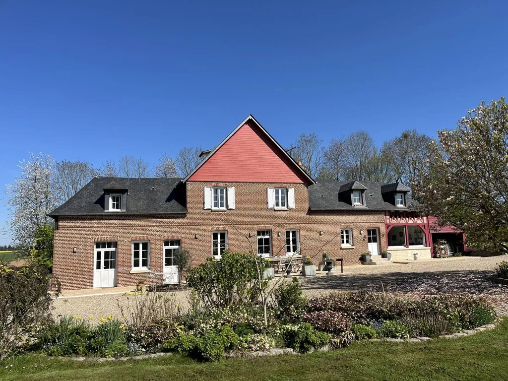 Maison de caractère en excellent état sur parc arboré de 6705m² - Rare à la vente ! Axe Yvetot / Barentin