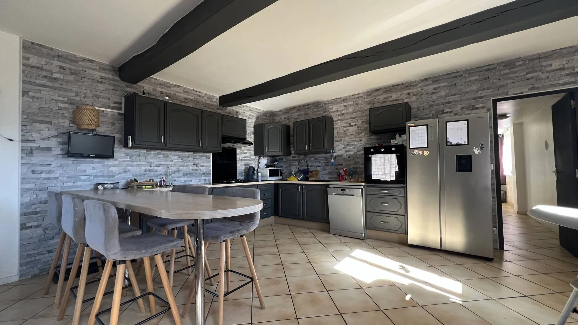 LONGÈRE DANS LA CAMPAGNE A PUISENVAL