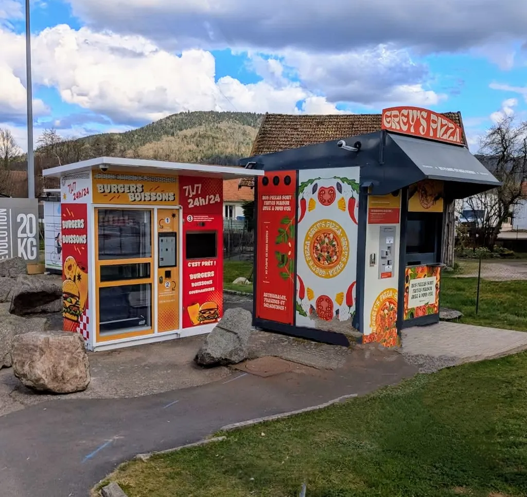 Distributeur automatique de burgers - Magex France