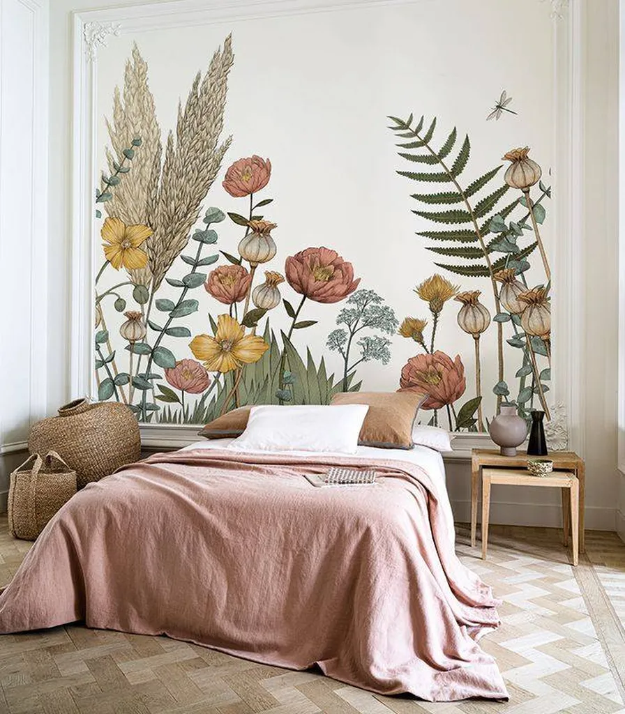 Fourniture et pose de papier peint Casamance à Lyon et dans les Monts d’Or