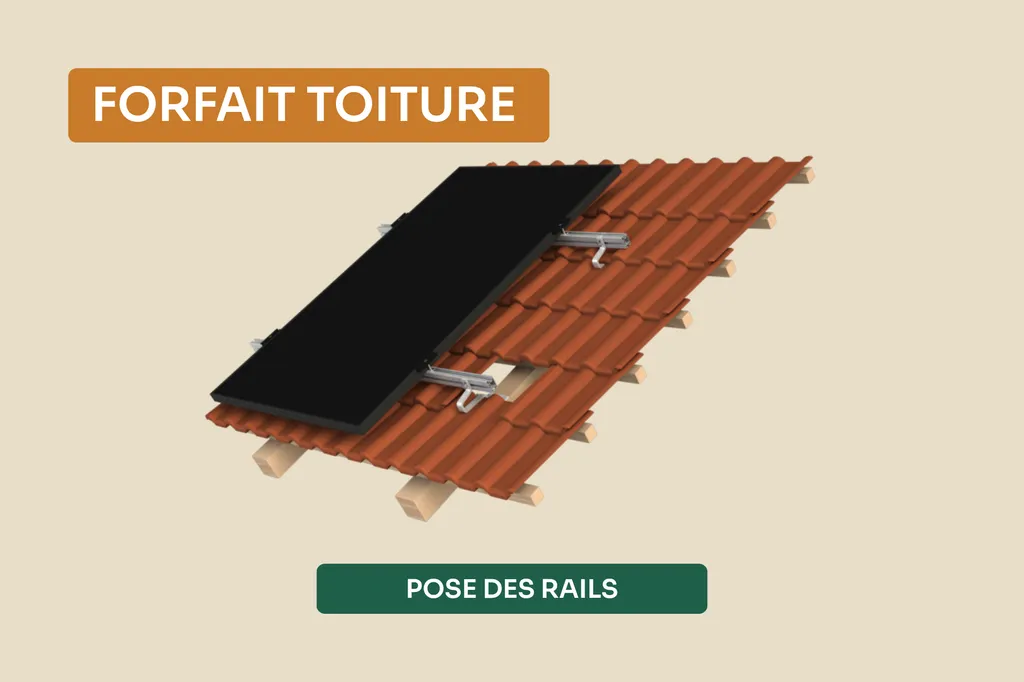Forfait toiture pour installer les rails photovoltaïques d’un kit solaire avec accompagnement technique dans le Tarn, la Haute-Garonne et le Tarn-et-Garonne