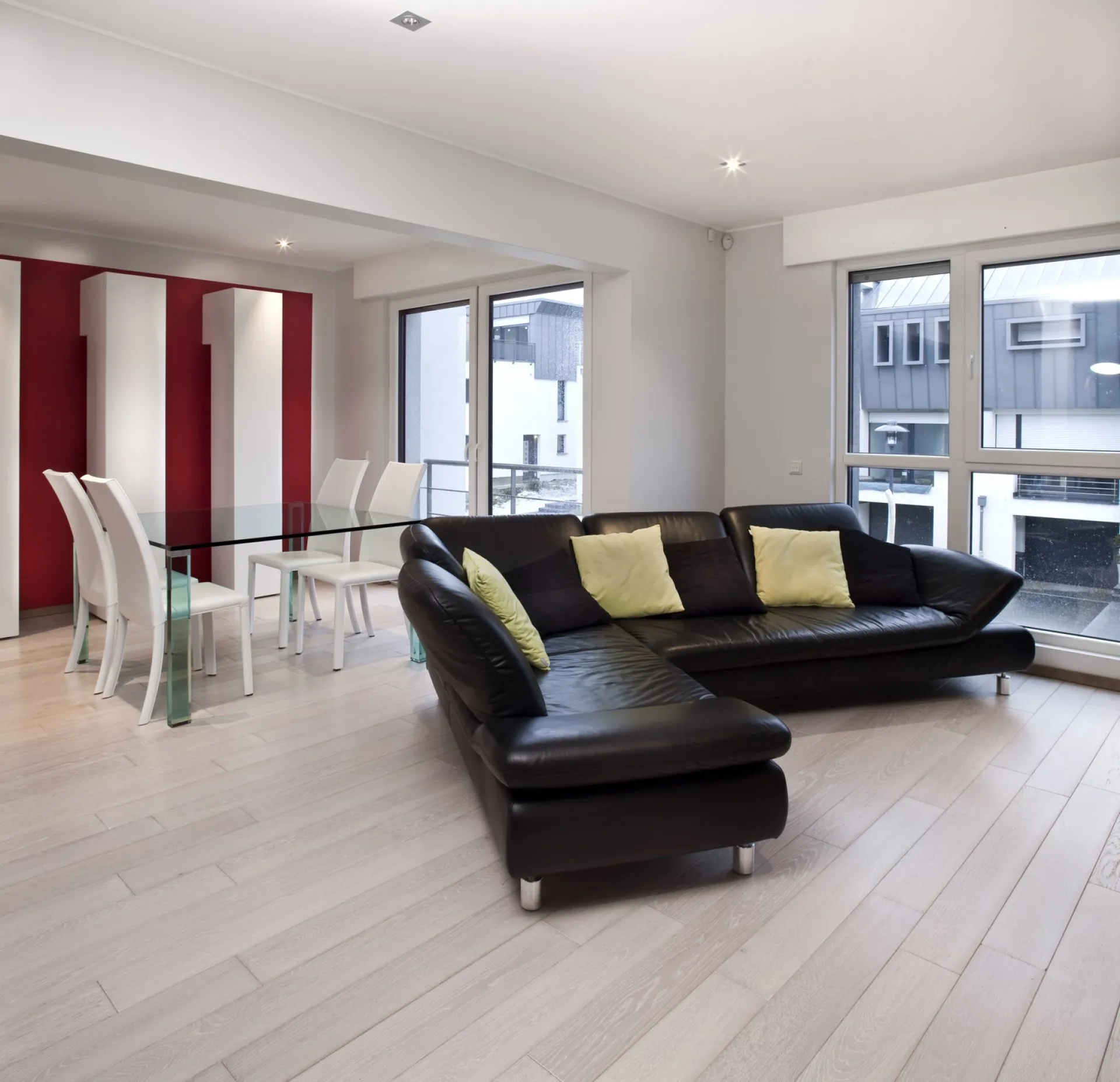 parquet blanchi