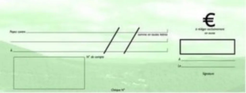 LE PAIEMENT PAR CHÈQUE