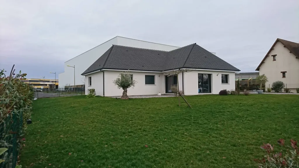 Construction d’une maison traditionnelle moderne de plein pied au Vaudreuil dans l’Eure 27