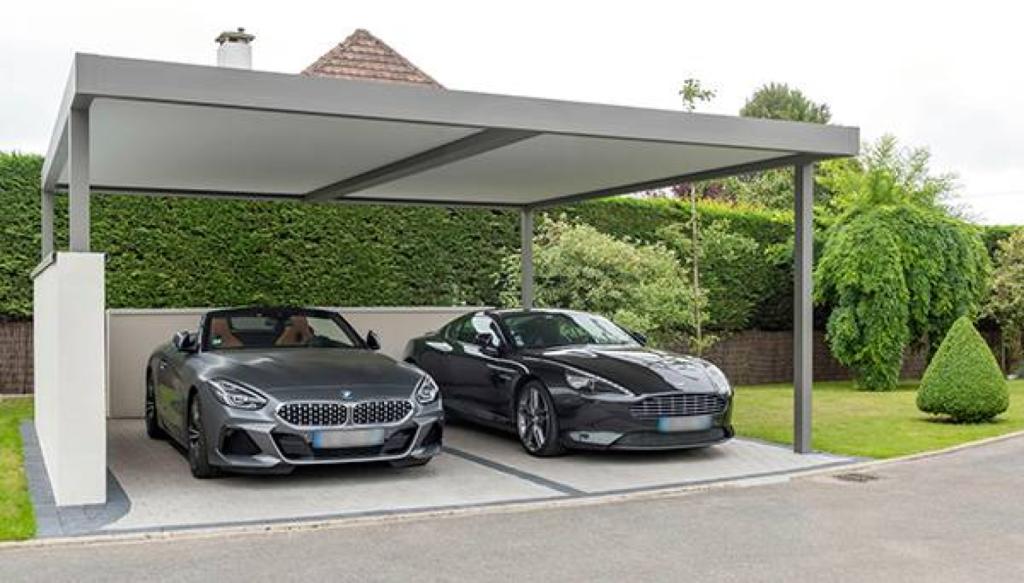 Installateur de carport double aluminium dans la région PACA
