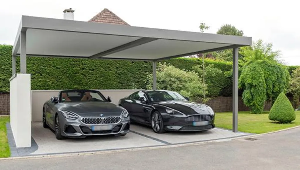 Installateur de carport double aluminium dans la région PACA