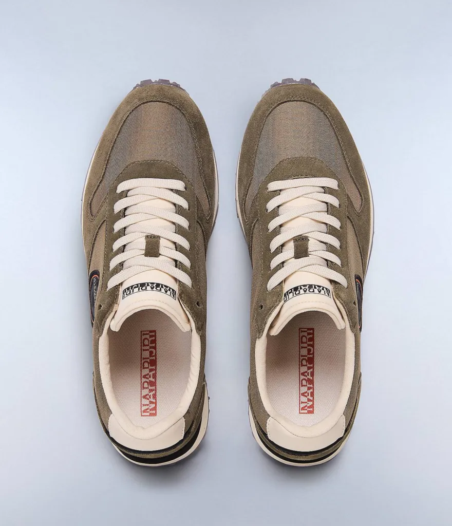 baskets Nova Napapijri dark Kaki chez La Suite by Urban Chic à Dieppe