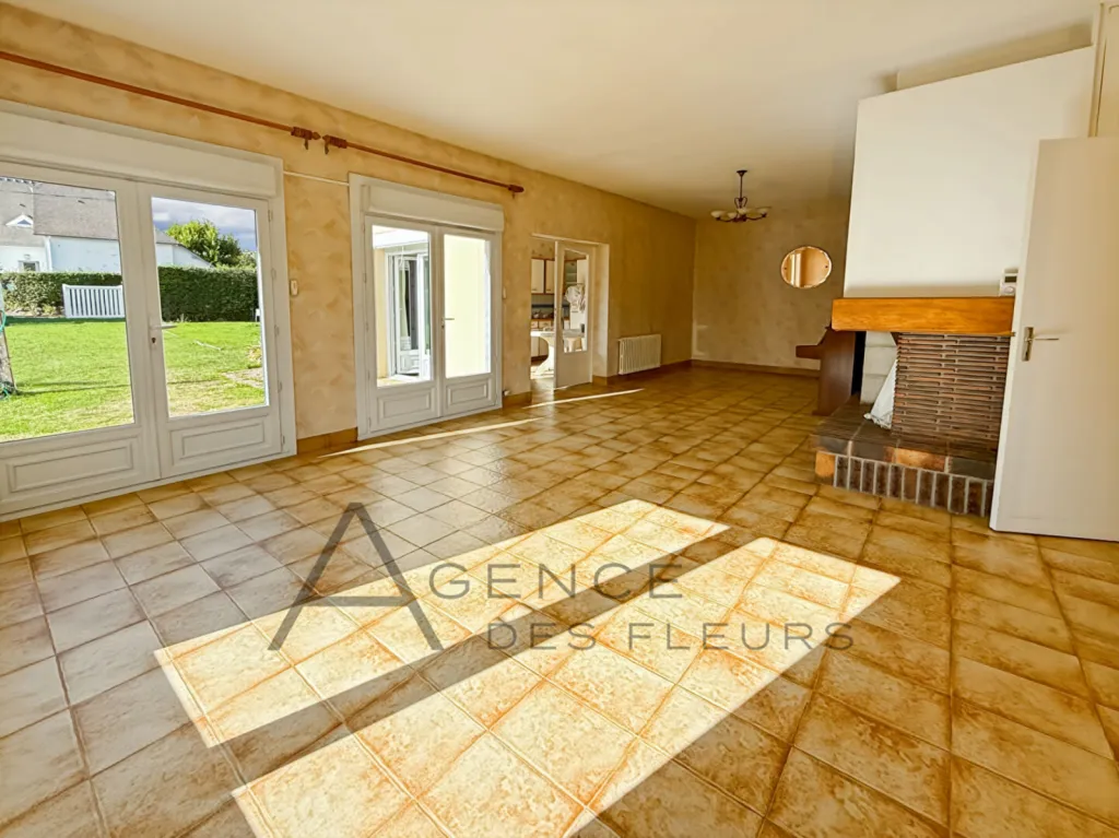 À vendre maison plein-pied de 100 m² sur un terrain de 1632 m² située à La Londe