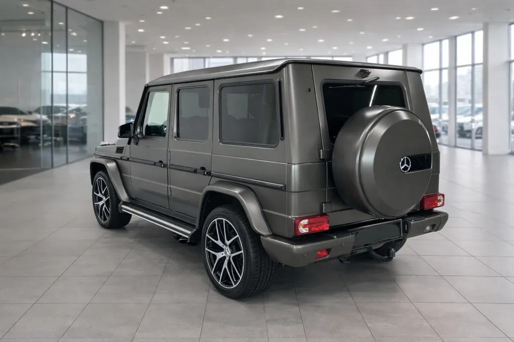 Mercedes G63 AMG vue arrière 3/4 – SUV AMG puissant au style unique