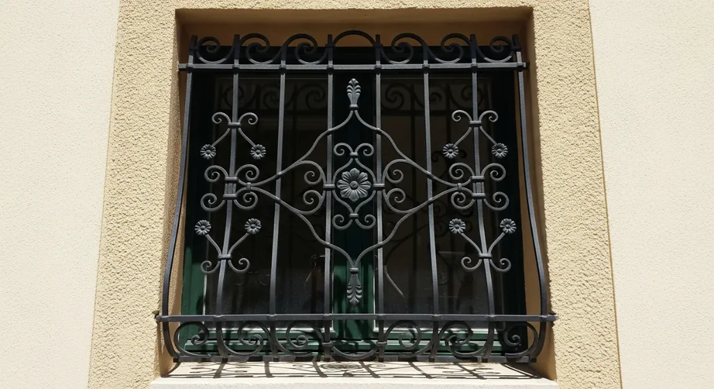 Poser une grille de défense pour fenêtre en fer forgé afin de sécuriser un rez-de-chaussée à Nice et Antibes