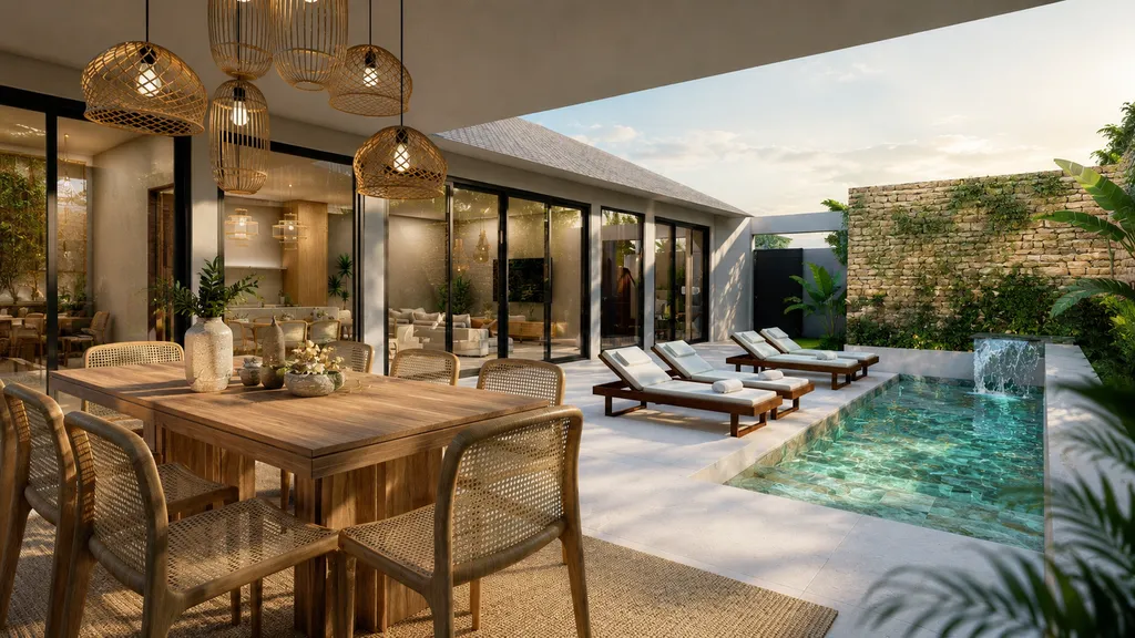 Conception de deux villas contemporaines à Koh Samui – Thaïlande