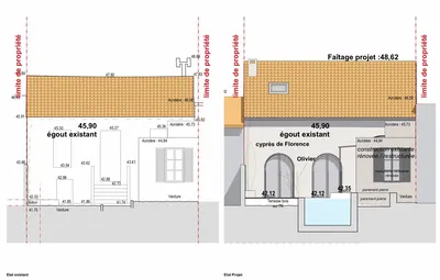 Architecte DPLG et Architecte d’intérieur pour rénovation et construction d’extension d’une maison d’habitation sur Marseille 13011